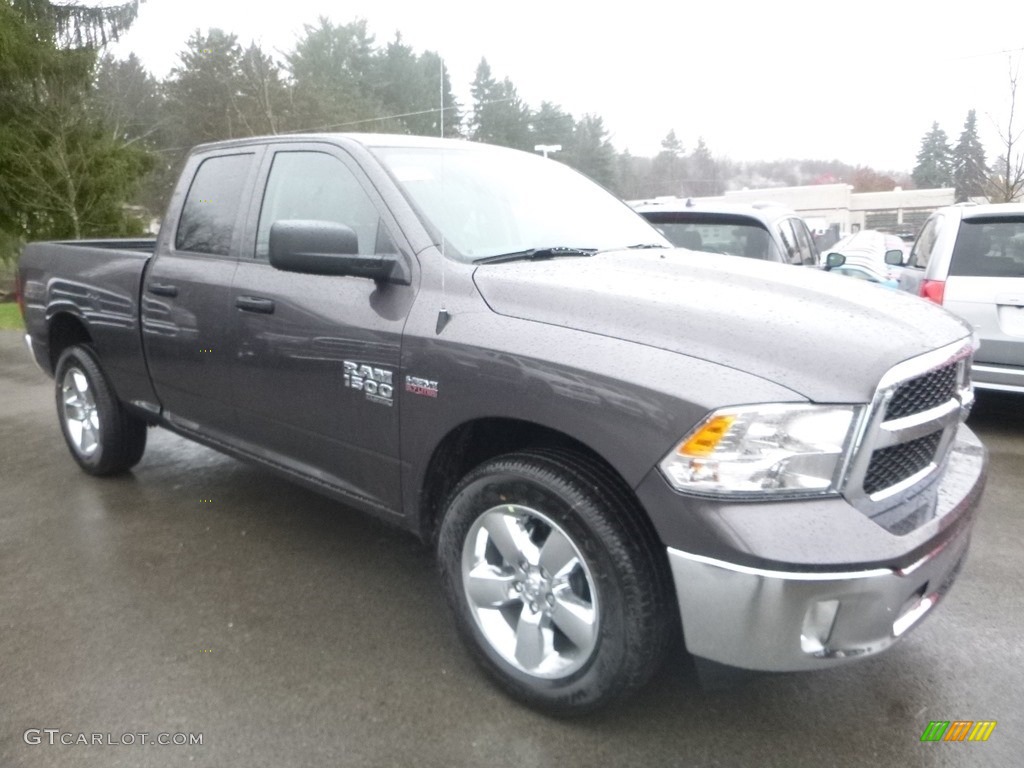 2019 1500 Classic Tradesman Quad Cab 4x4 - Granite Crystal Metallic / Black/Diesel Gray photo #6
