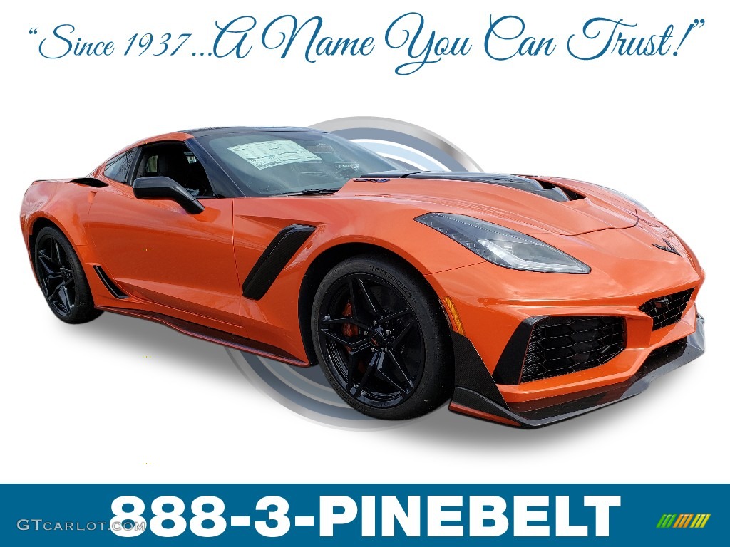 2019 Corvette ZR1 Coupe - Sebring Orange Tintcoat / Black photo #1