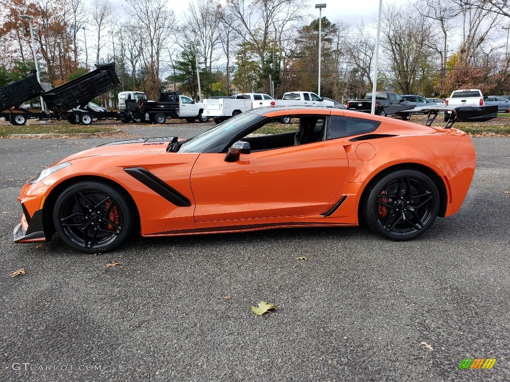 Sebring Orange Tintcoat 2019 Chevrolet Corvette ZR1 Coupe Exterior Photo #130514894