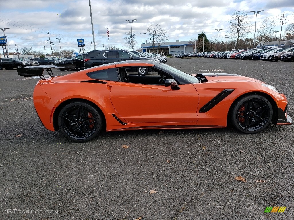 2019 Corvette ZR1 Coupe - Sebring Orange Tintcoat / Black photo #8