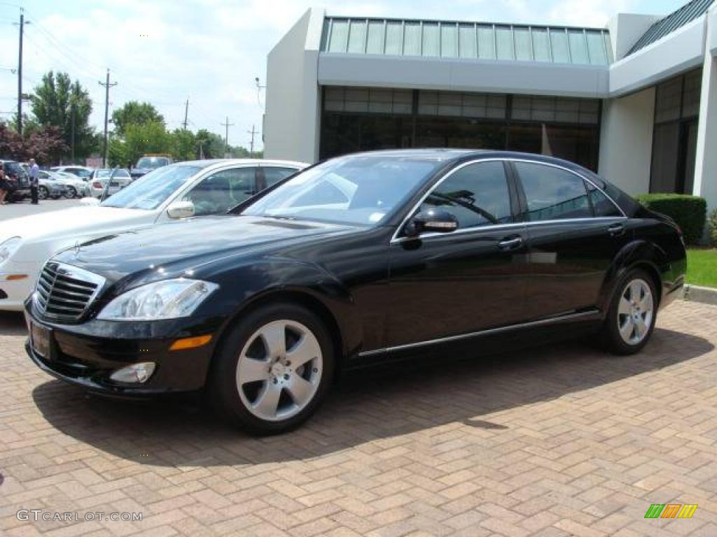 2007 S 550 4Matic Sedan - Black / Black photo #1