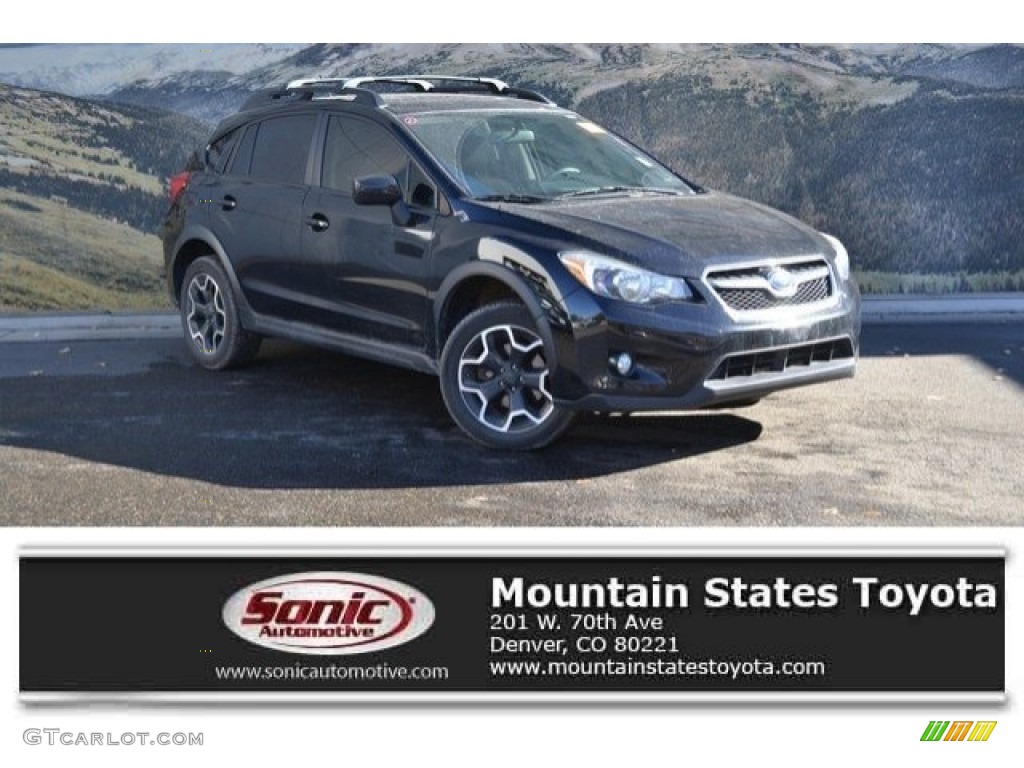 2015 XV Crosstrek 2.0i Premium - Crystal Black Silica / Black photo #1