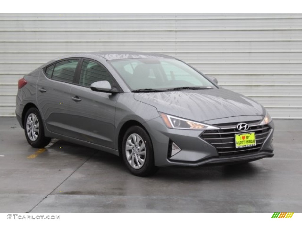 2019 Elantra SE - Machine Gray / Gray photo #2