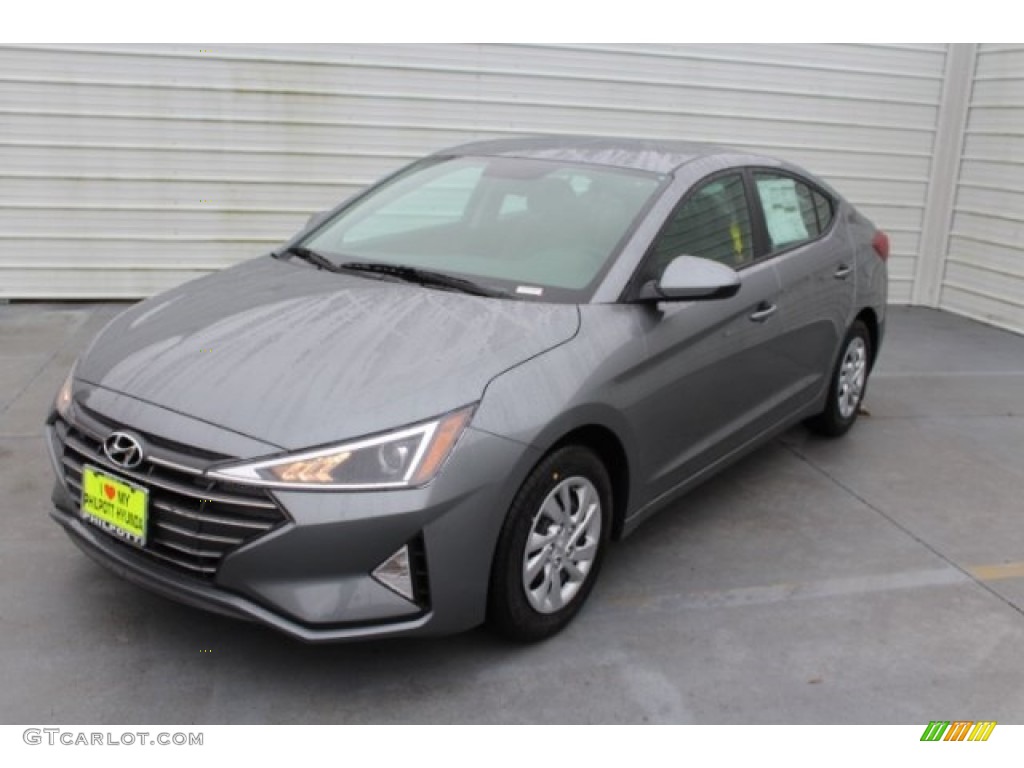 2019 Elantra SE - Machine Gray / Gray photo #4