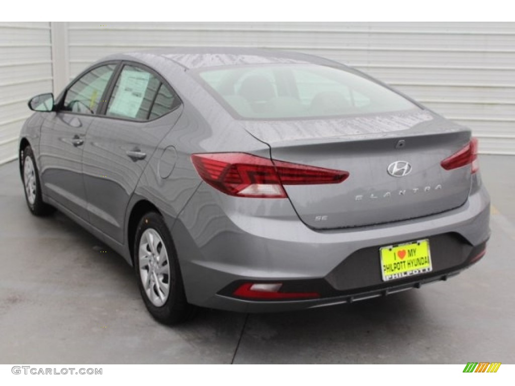 2019 Elantra SE - Machine Gray / Gray photo #7