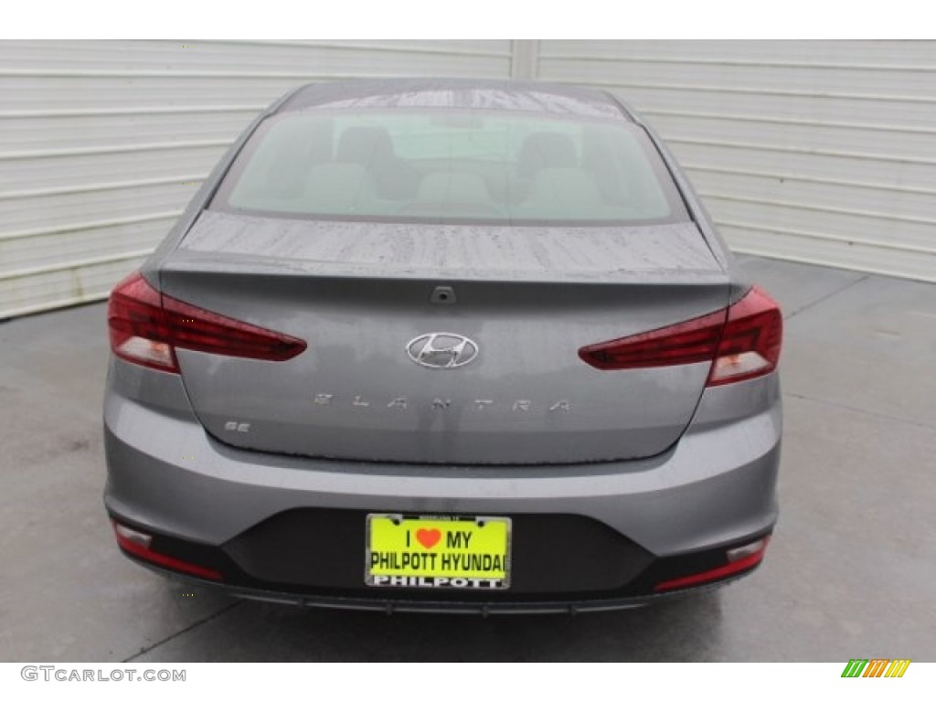 2019 Elantra SE - Machine Gray / Gray photo #8