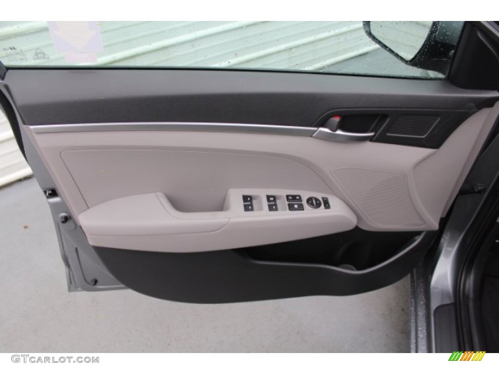 2019 Elantra SE - Machine Gray / Gray photo #9