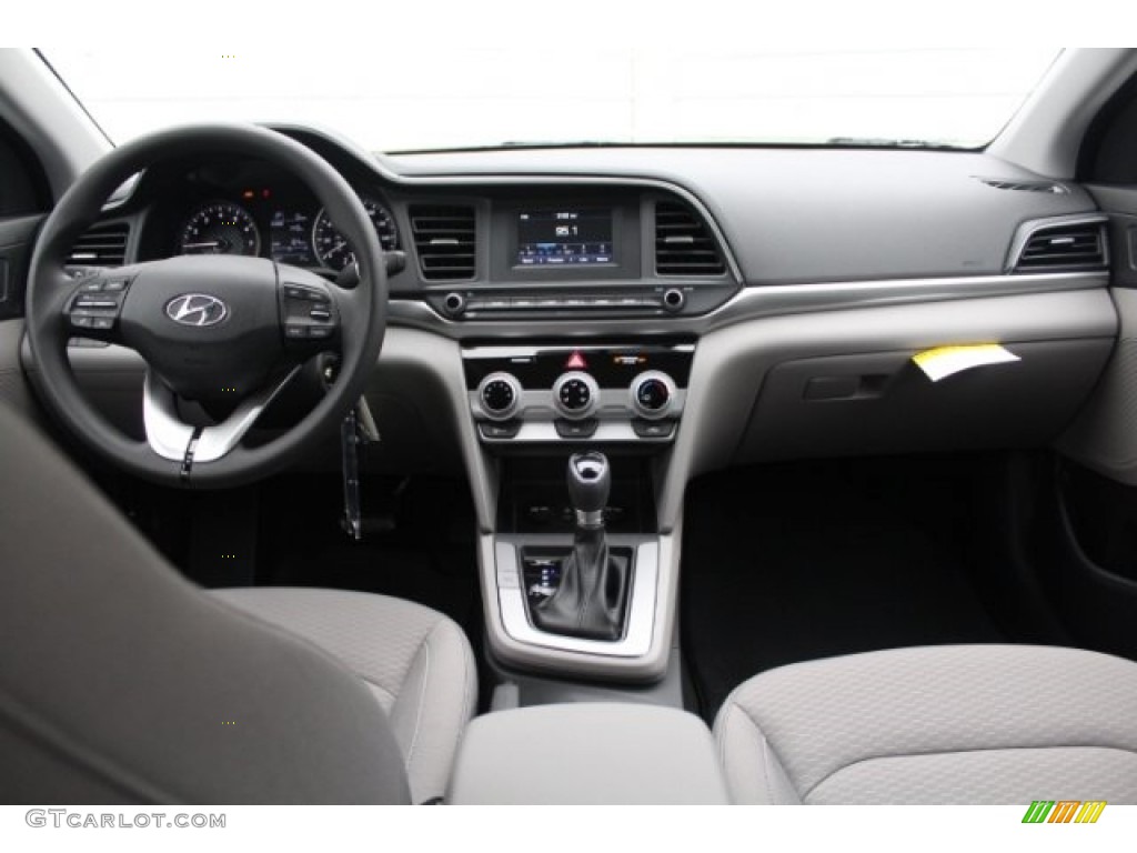 2019 Elantra SE - Machine Gray / Gray photo #19