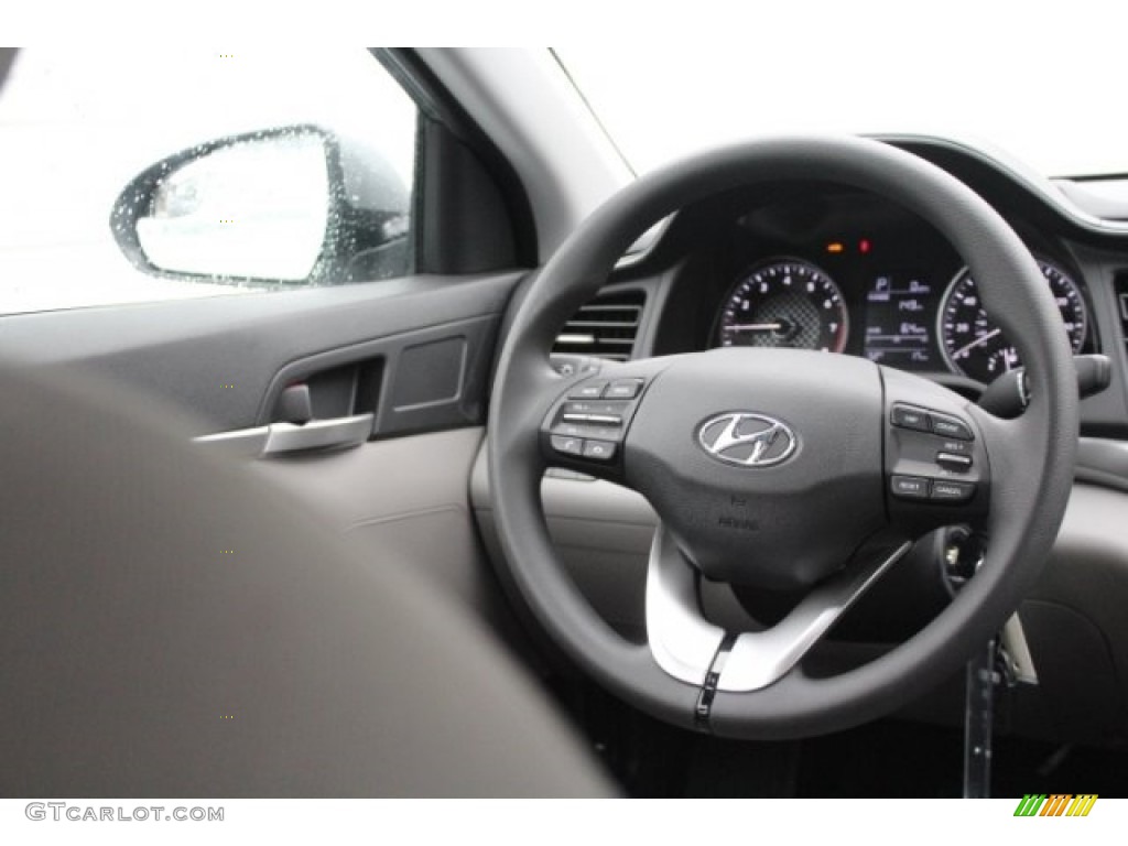 2019 Elantra SE - Machine Gray / Gray photo #20