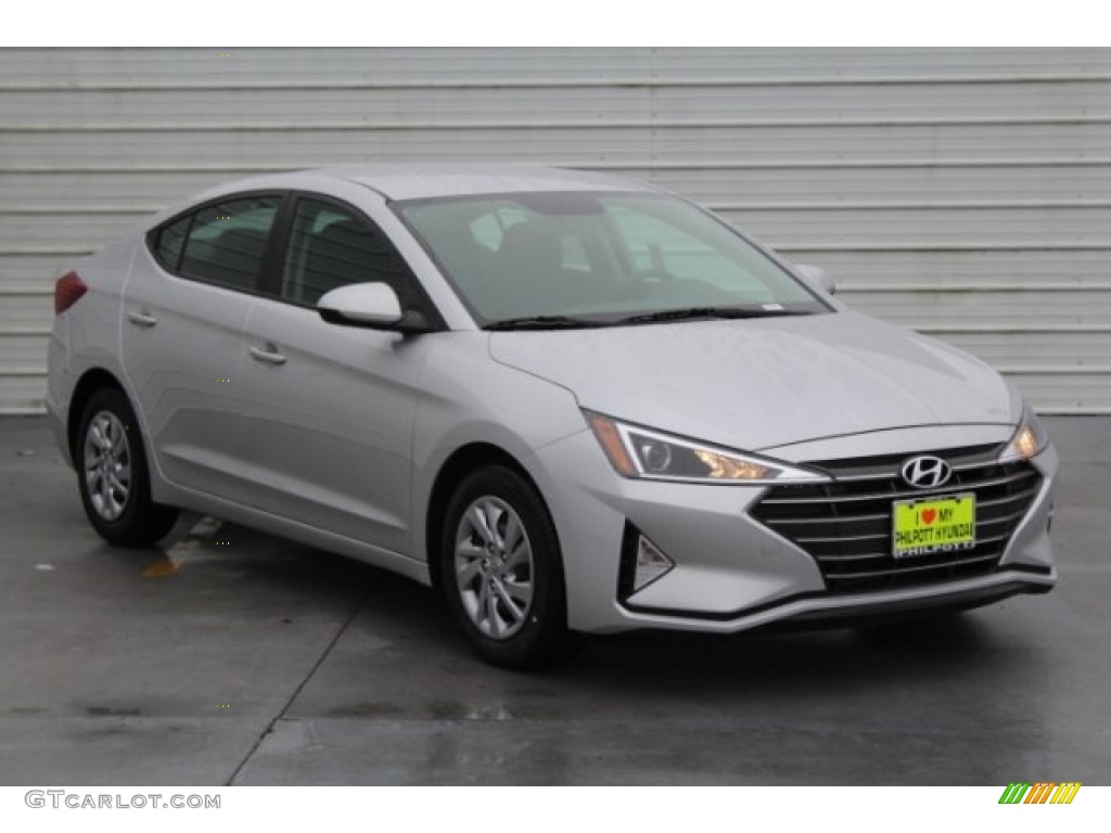 2019 Elantra SE - Symphony Silver / Black photo #2