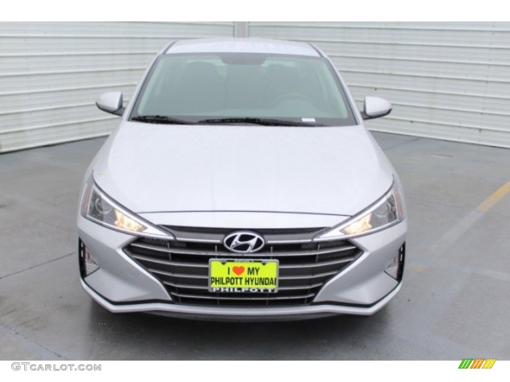 2019 Elantra SE - Symphony Silver / Black photo #3