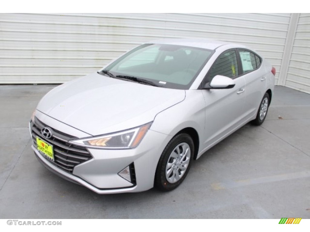 2019 Elantra SE - Symphony Silver / Black photo #4