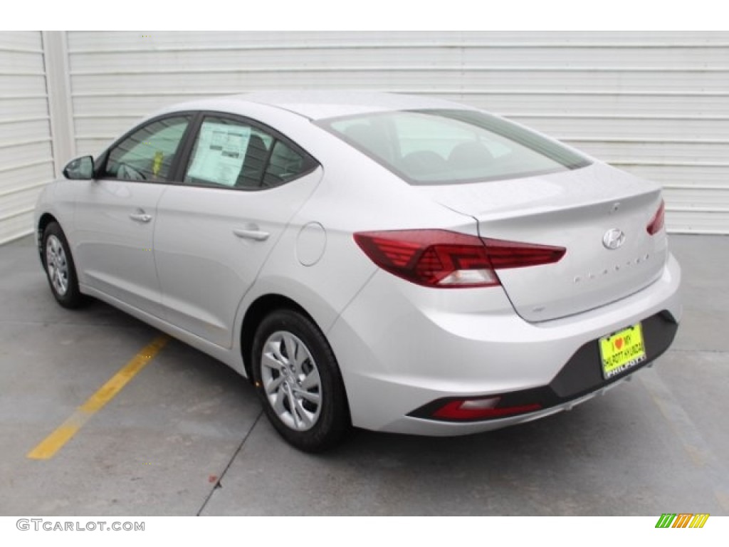 2019 Elantra SE - Symphony Silver / Black photo #7