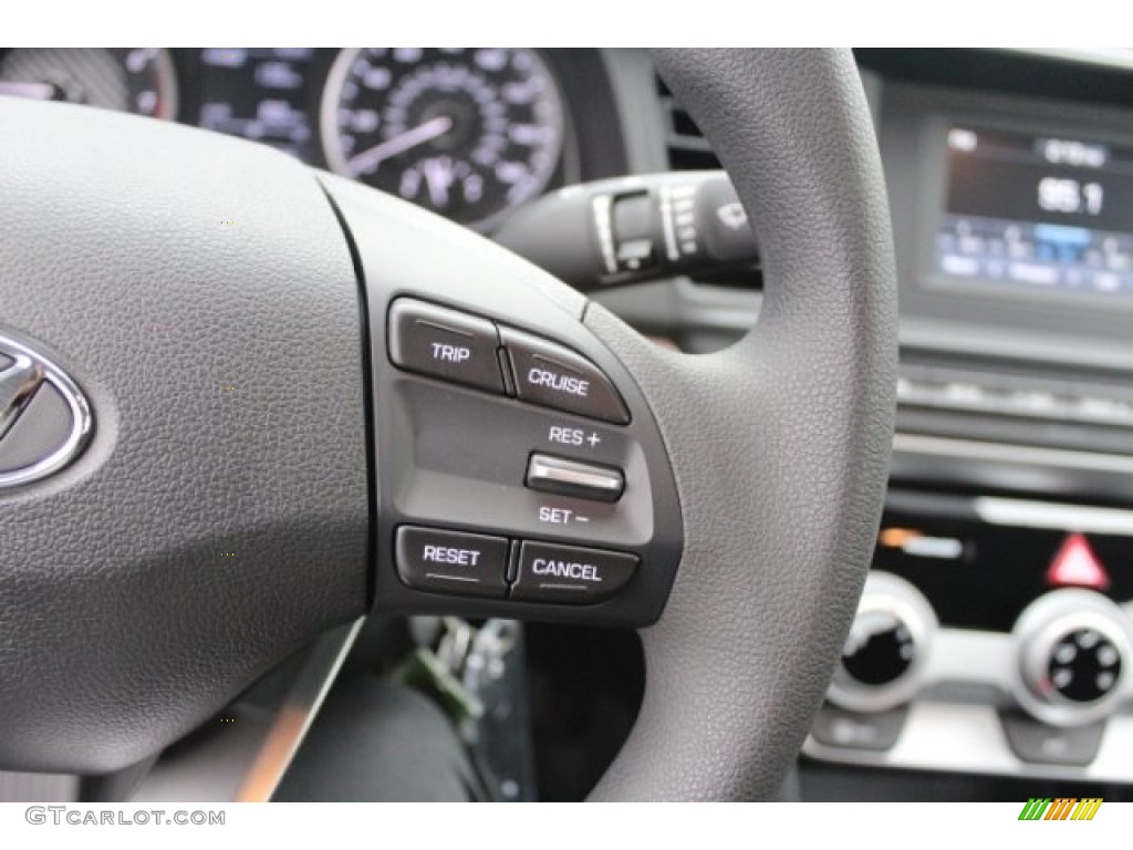 2019 Elantra SE - Symphony Silver / Black photo #16