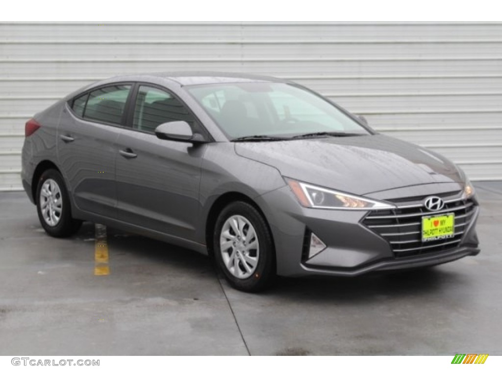 2019 Elantra SE - Machine Gray / Black photo #2