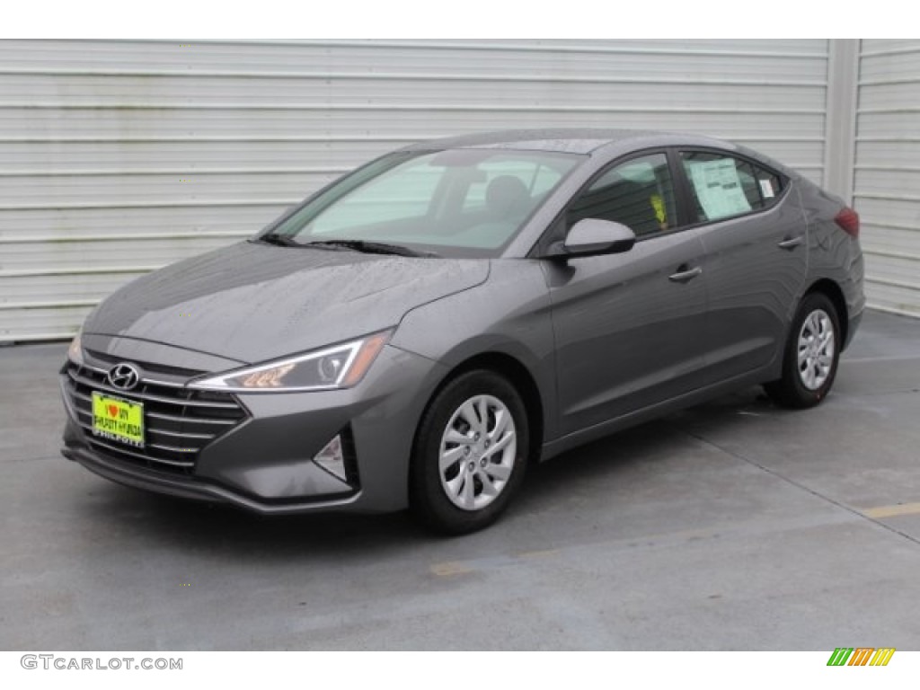 2019 Elantra SE - Machine Gray / Black photo #4