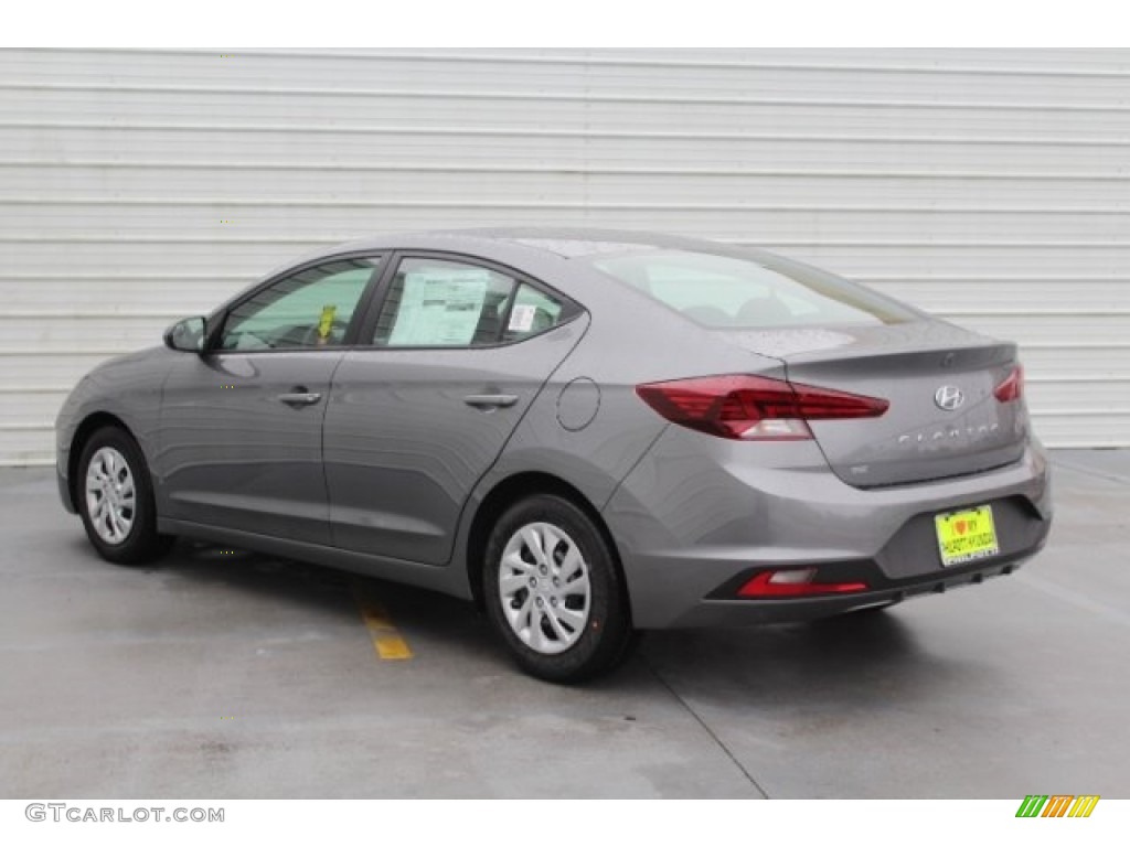 2019 Elantra SE - Machine Gray / Black photo #6