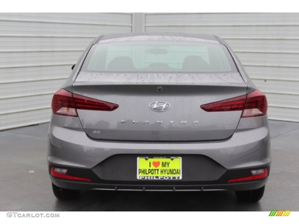2019 Elantra SE - Machine Gray / Black photo #7