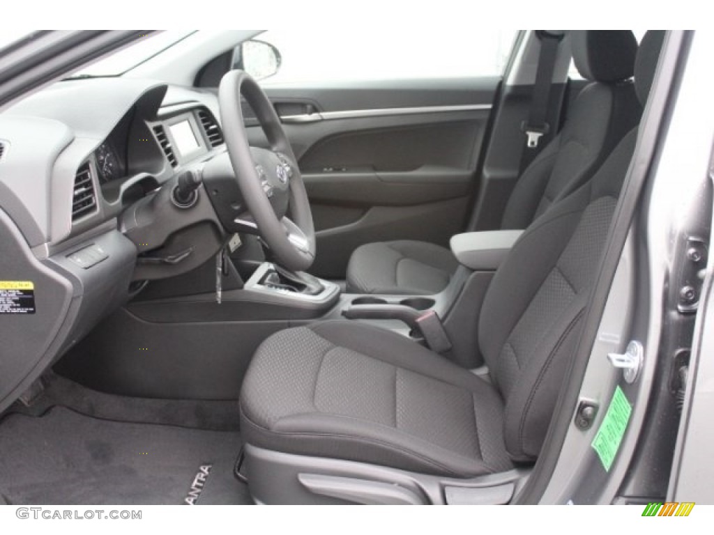 2019 Elantra SE - Machine Gray / Black photo #9