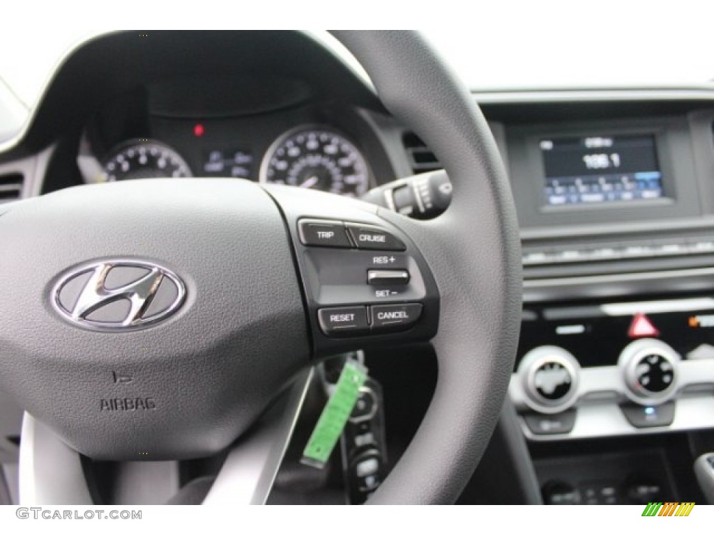 2019 Elantra SE - Machine Gray / Black photo #16