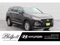 2019 Twilight Black Hyundai Santa Fe SEL  photo #1