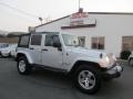 Bright Silver Metallic 2008 Jeep Wrangler Unlimited Sahara 4x4