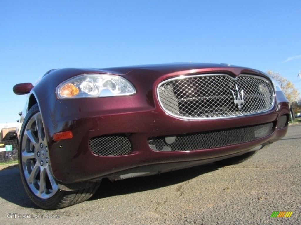 2007 Quattroporte Executive GT - Bordeaux Pontevecchio (Dark Red Metallic) / Cuoio photo #2