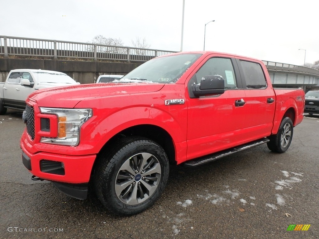 Race Red 2019 Ford F150 STX SuperCrew 4x4 Exterior Photo #130519991