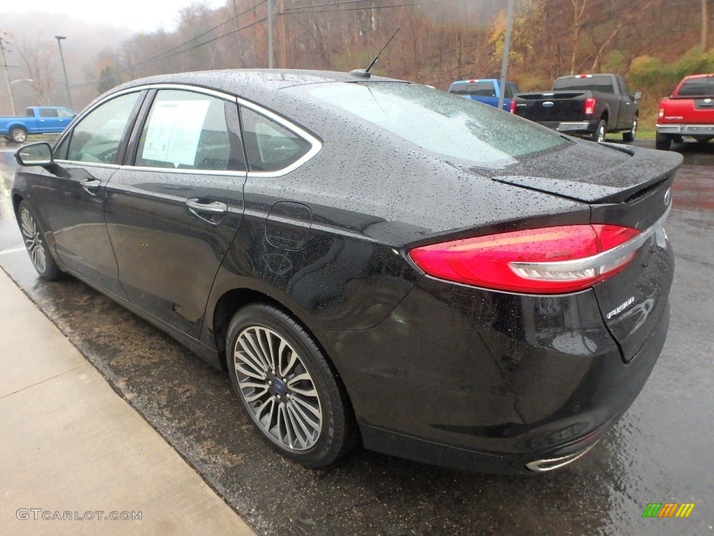 2018 Fusion Titanium AWD - Shadow Black / Ebony photo #4