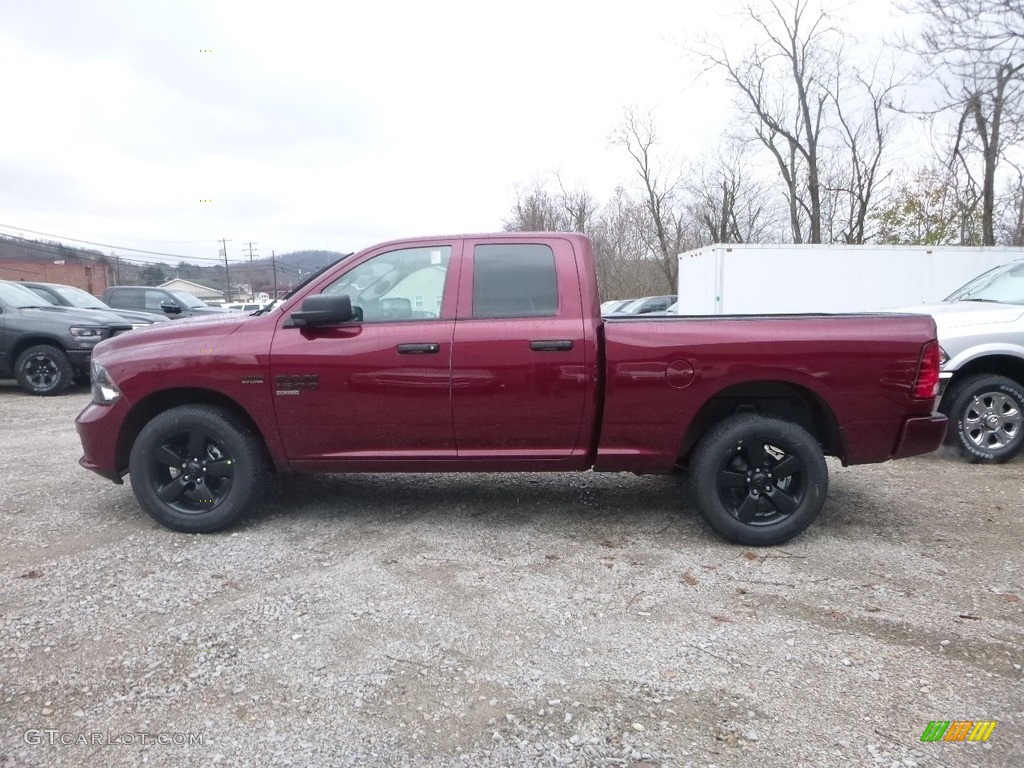 2019 1500 Classic Tradesman Quad Cab 4x4 - Delmonico Red Pearl / Black photo #2