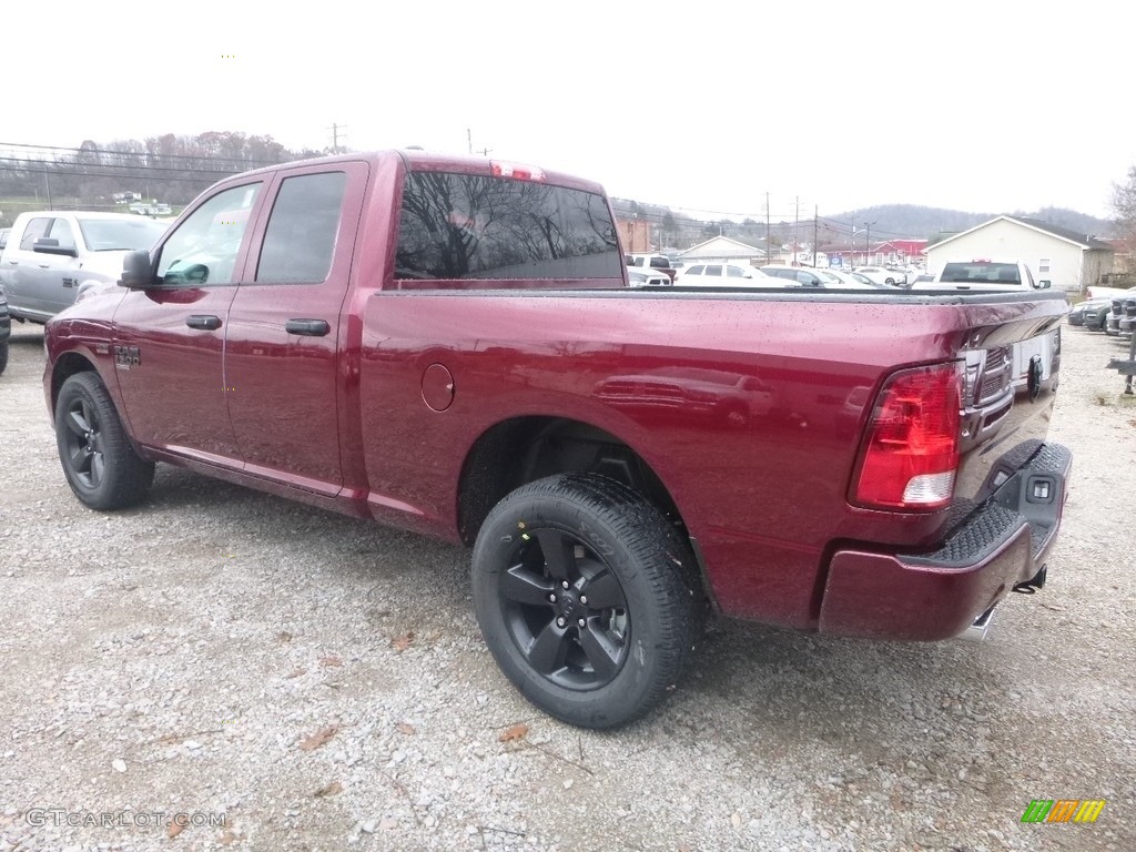 2019 1500 Classic Tradesman Quad Cab 4x4 - Delmonico Red Pearl / Black photo #3