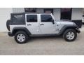 Bright Silver Metallic - Wrangler Unlimited X 4x4 Photo No. 1