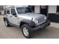 Bright Silver Metallic - Wrangler Unlimited X 4x4 Photo No. 3