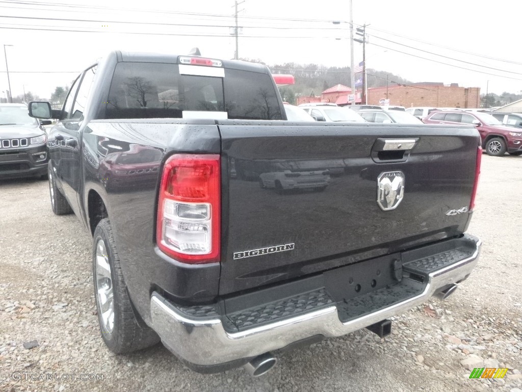 2019 1500 Big Horn Crew Cab 4x4 - Maximum Steel Metallic / Black photo #3