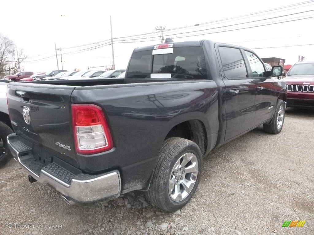 2019 1500 Big Horn Crew Cab 4x4 - Maximum Steel Metallic / Black photo #5
