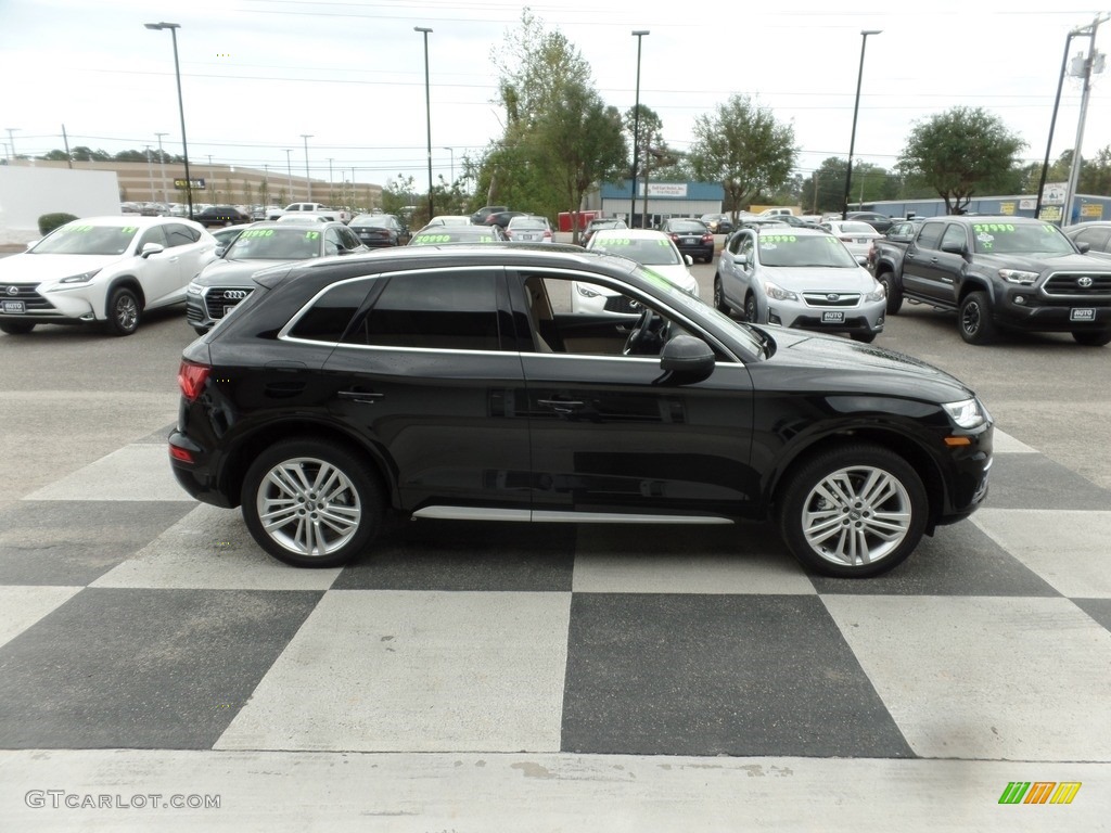 2018 Q5 2.0 TFSI Premium Plus quattro - Brilliant Black / Atlas Beige photo #3