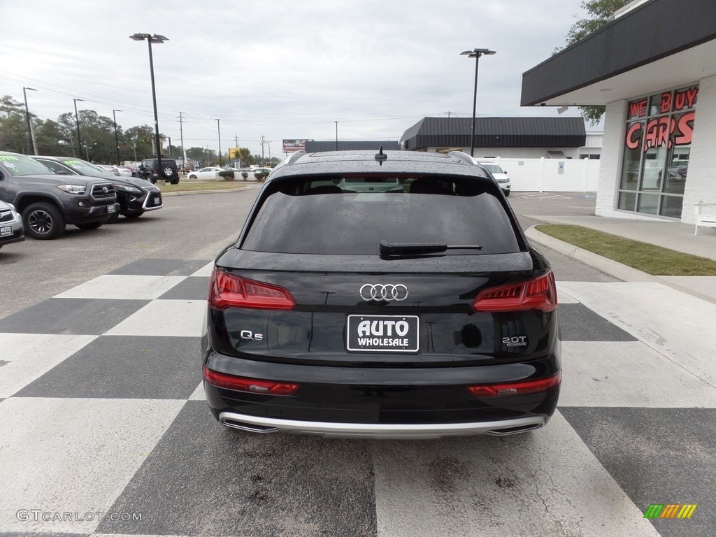 2018 Q5 2.0 TFSI Premium Plus quattro - Brilliant Black / Atlas Beige photo #4