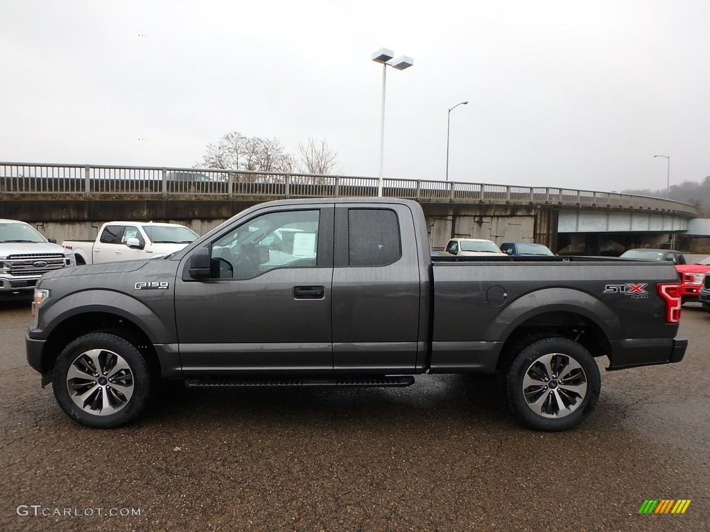 Magnetic 2019 Ford F150 STX SuperCab 4x4 Exterior Photo #130525204