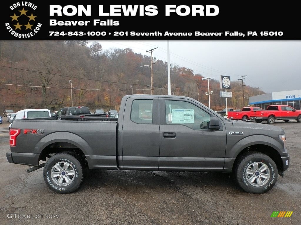 2018 F150 XL SuperCab 4x4 - Magnetic / Earth Gray photo #1