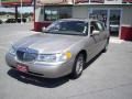 2002 Light Parchment Gold Lincoln Town Car Signature  photo #1