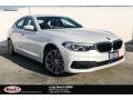 2019 Mineral White Metallic BMW 5 Series 540i Sedan  photo #1
