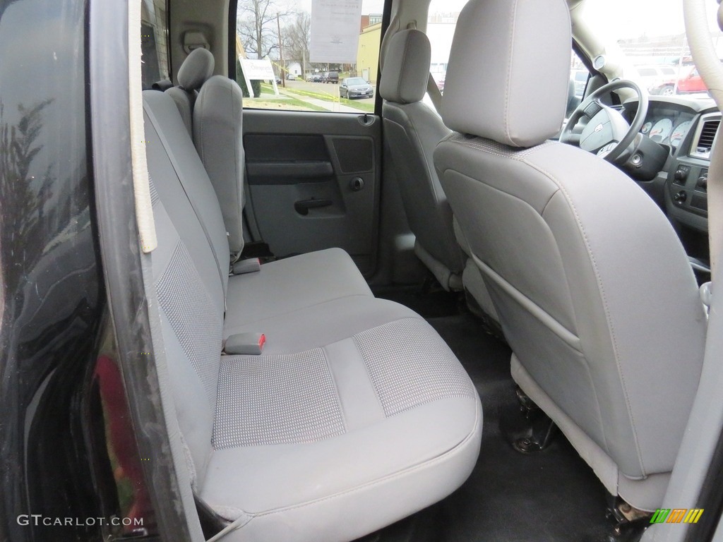 2008 Ram 3500 SLT Quad Cab 4x4 Dually - Brilliant Black Crystal Pearl / Medium Slate Gray photo #24