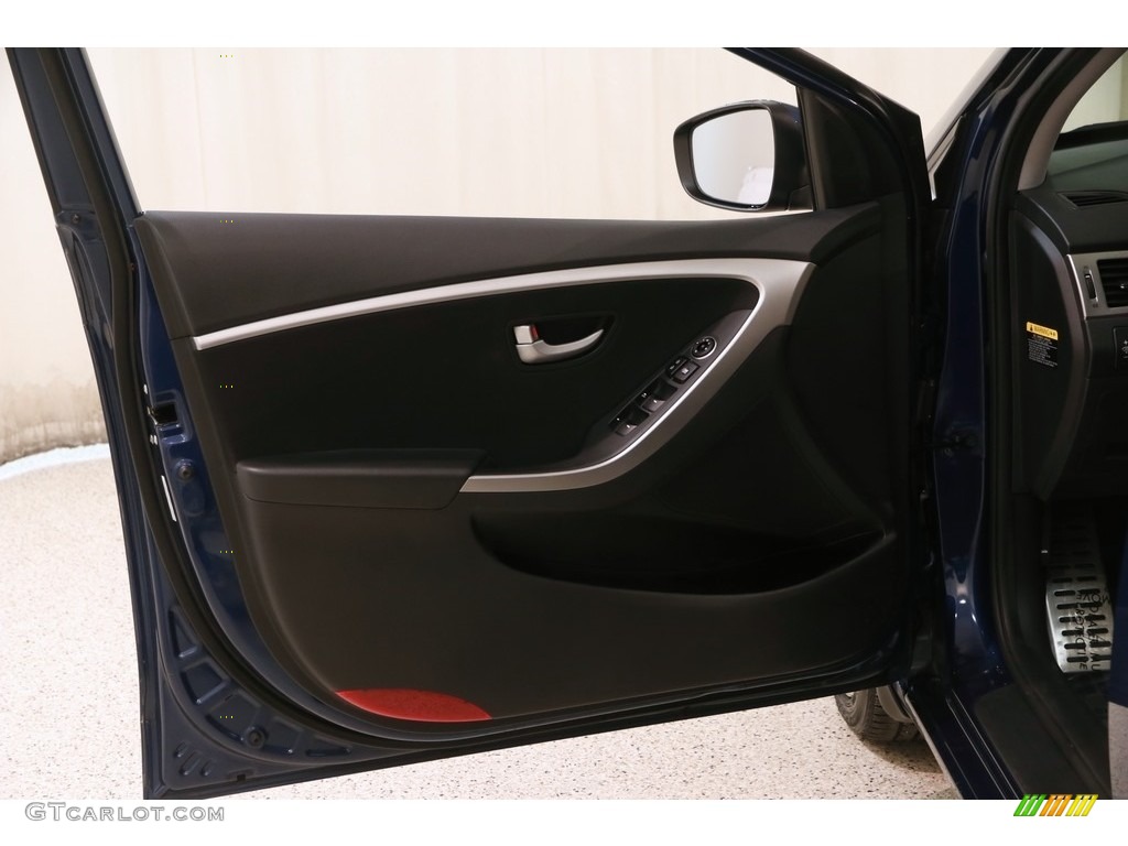 2013 Elantra GT - Windy Sea Blue / Black photo #4