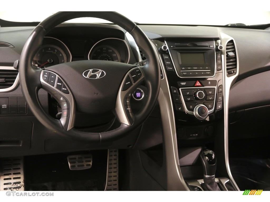 2013 Elantra GT - Windy Sea Blue / Black photo #6