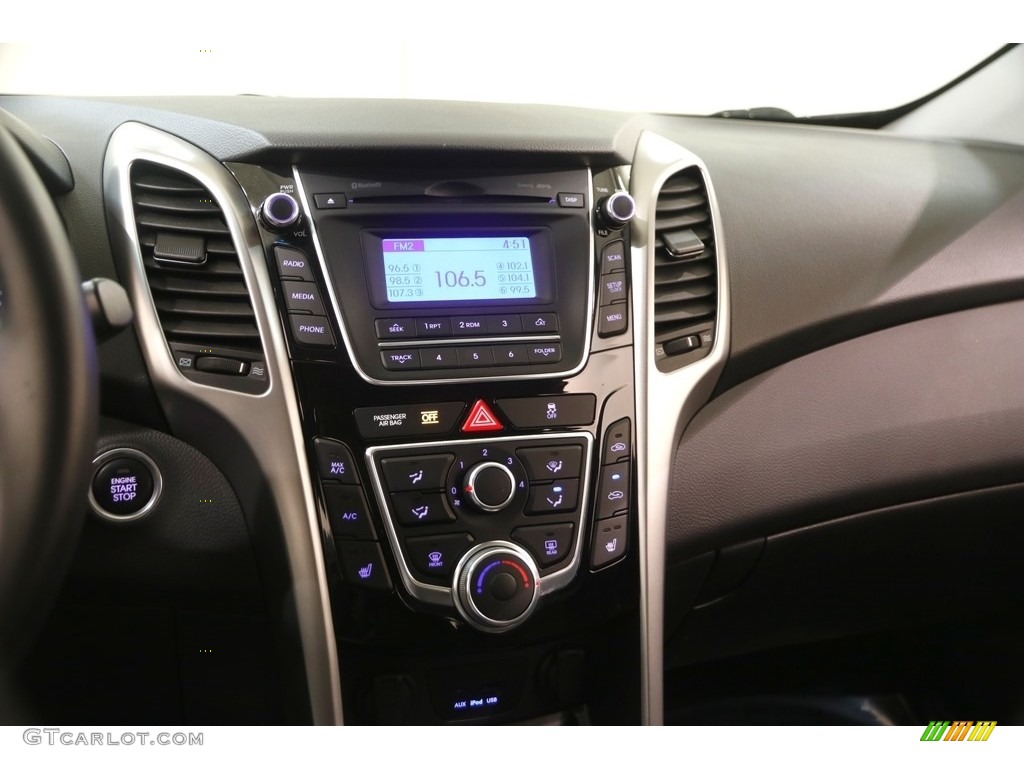 2013 Elantra GT - Windy Sea Blue / Black photo #9