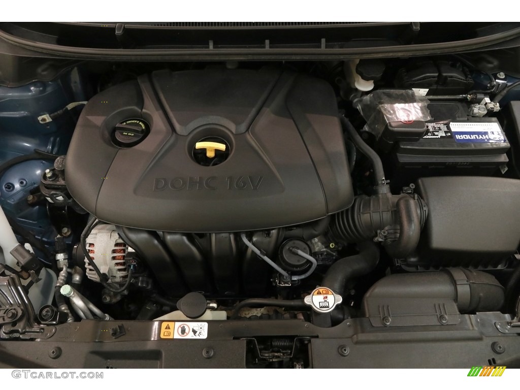 2013 Elantra GT - Windy Sea Blue / Black photo #17