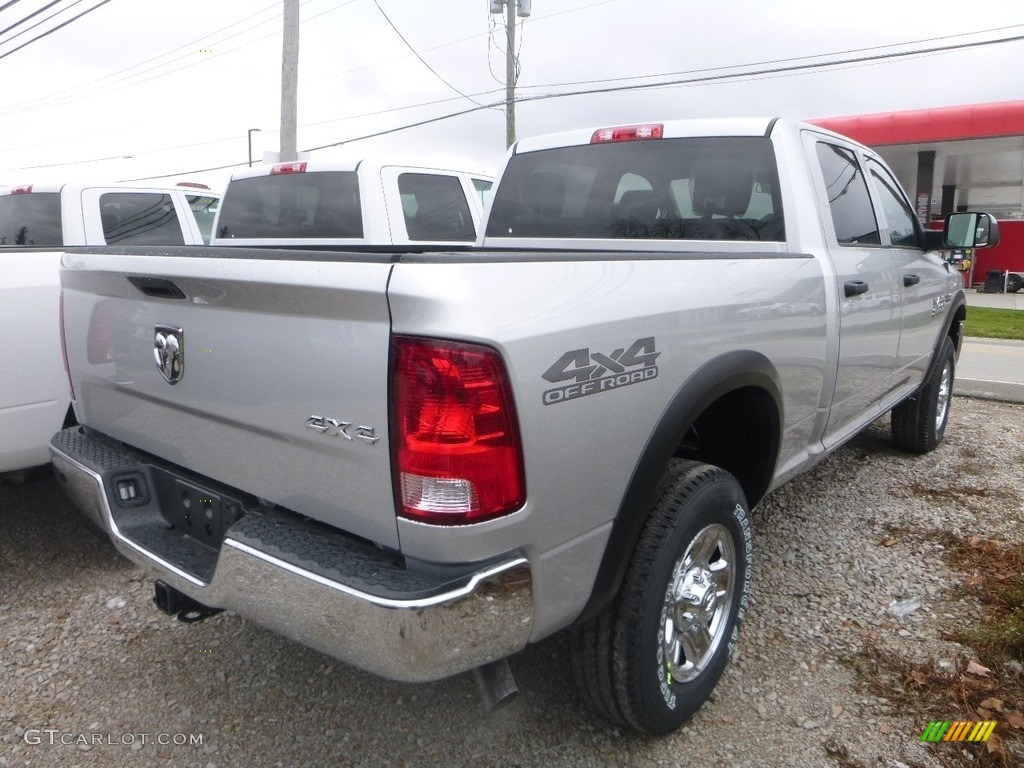 2018 2500 Tradesman Crew Cab 4x4 - Bright Silver Metallic / Black/Diesel Gray photo #4