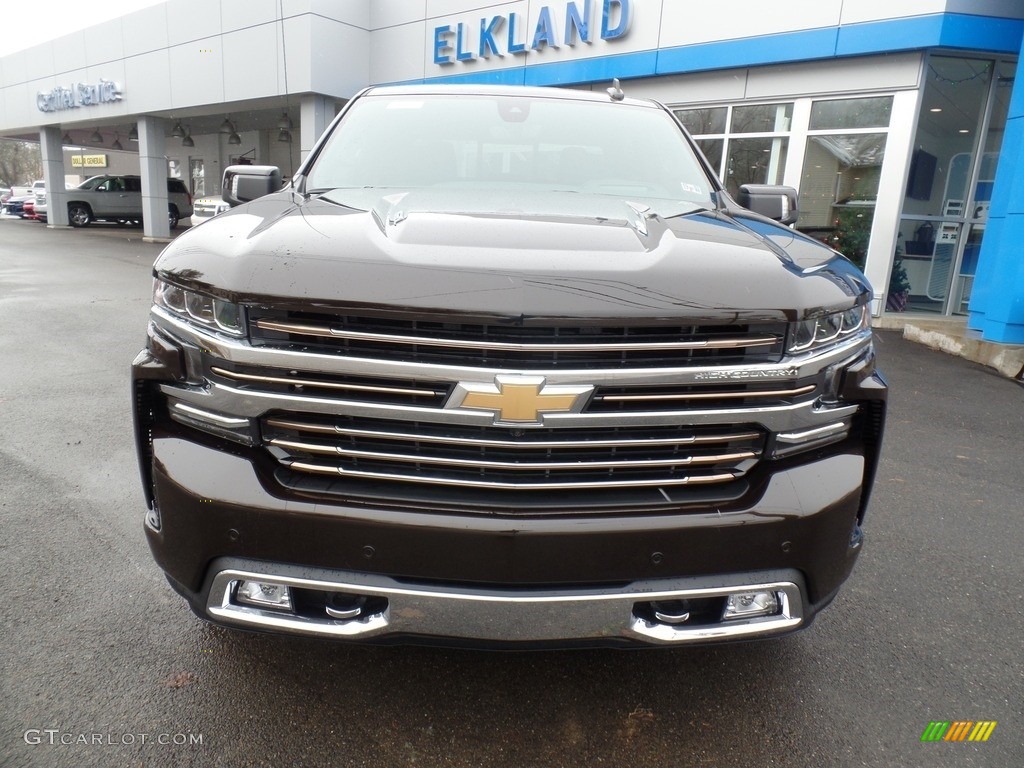 2019 Silverado 1500 High Country Crew Cab 4WD - Havana Brown Metallic / Jet Black/Umber photo #3