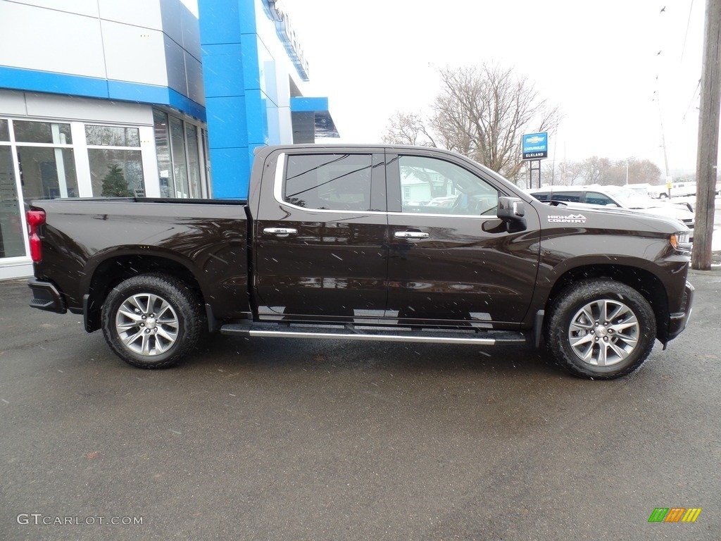 2019 Silverado 1500 High Country Crew Cab 4WD - Havana Brown Metallic / Jet Black/Umber photo #4