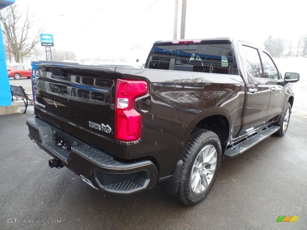 2019 Silverado 1500 High Country Crew Cab 4WD - Havana Brown Metallic / Jet Black/Umber photo #5